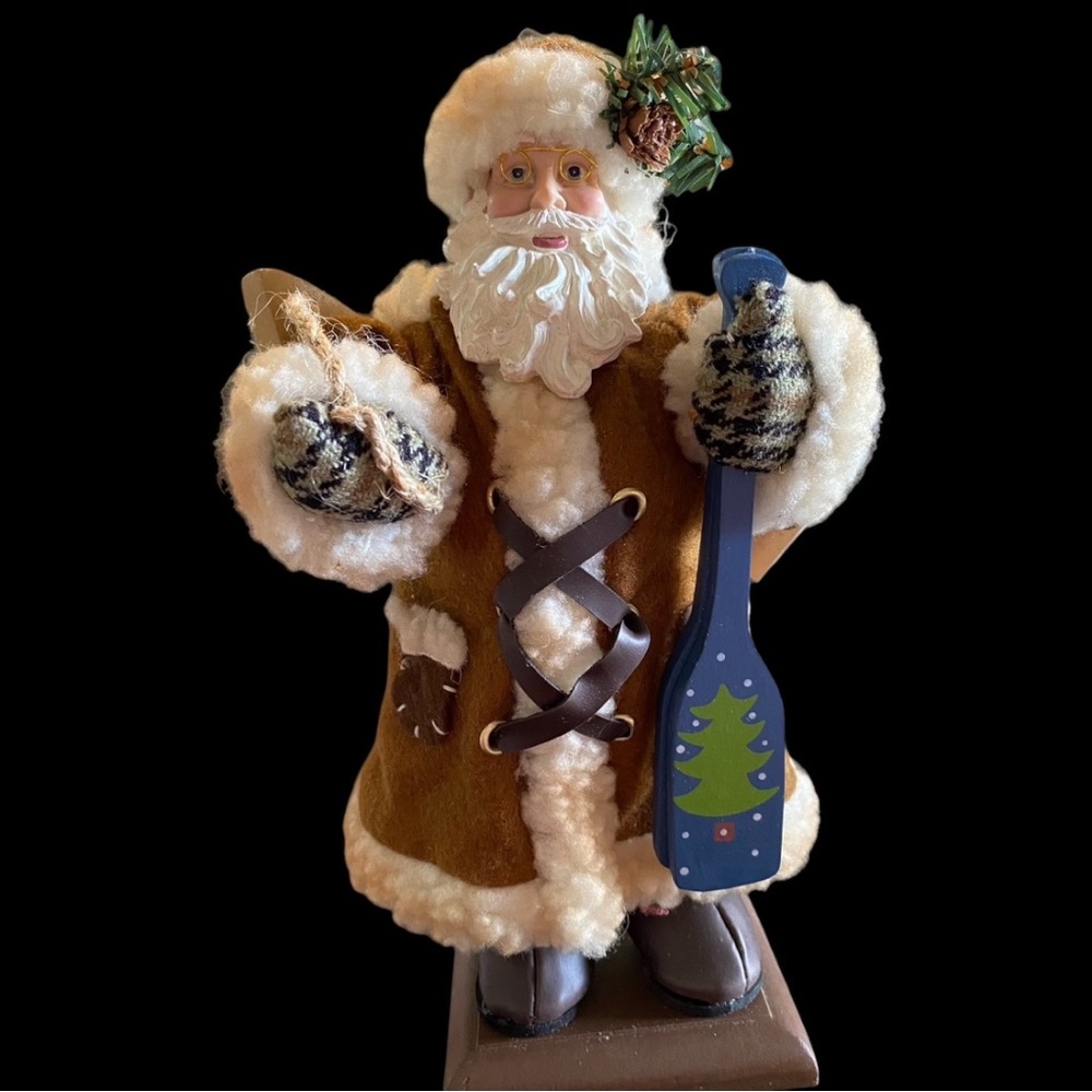 New with Tags-Papel Giftware-Old World Santa going boating